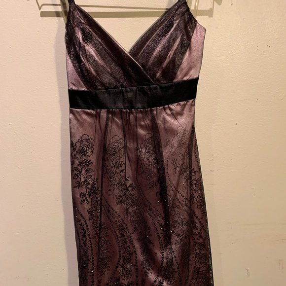 Pink and black party dress - Picture 2 of 11